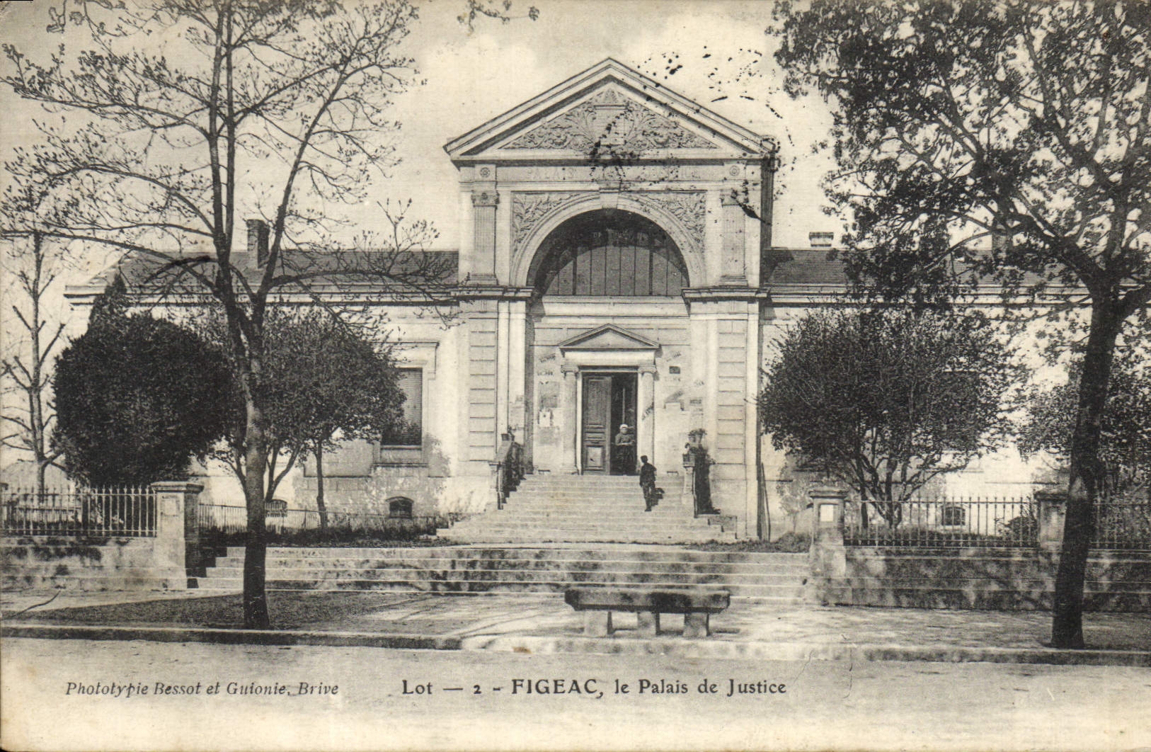 CPA Figeac le Palais de Justice 