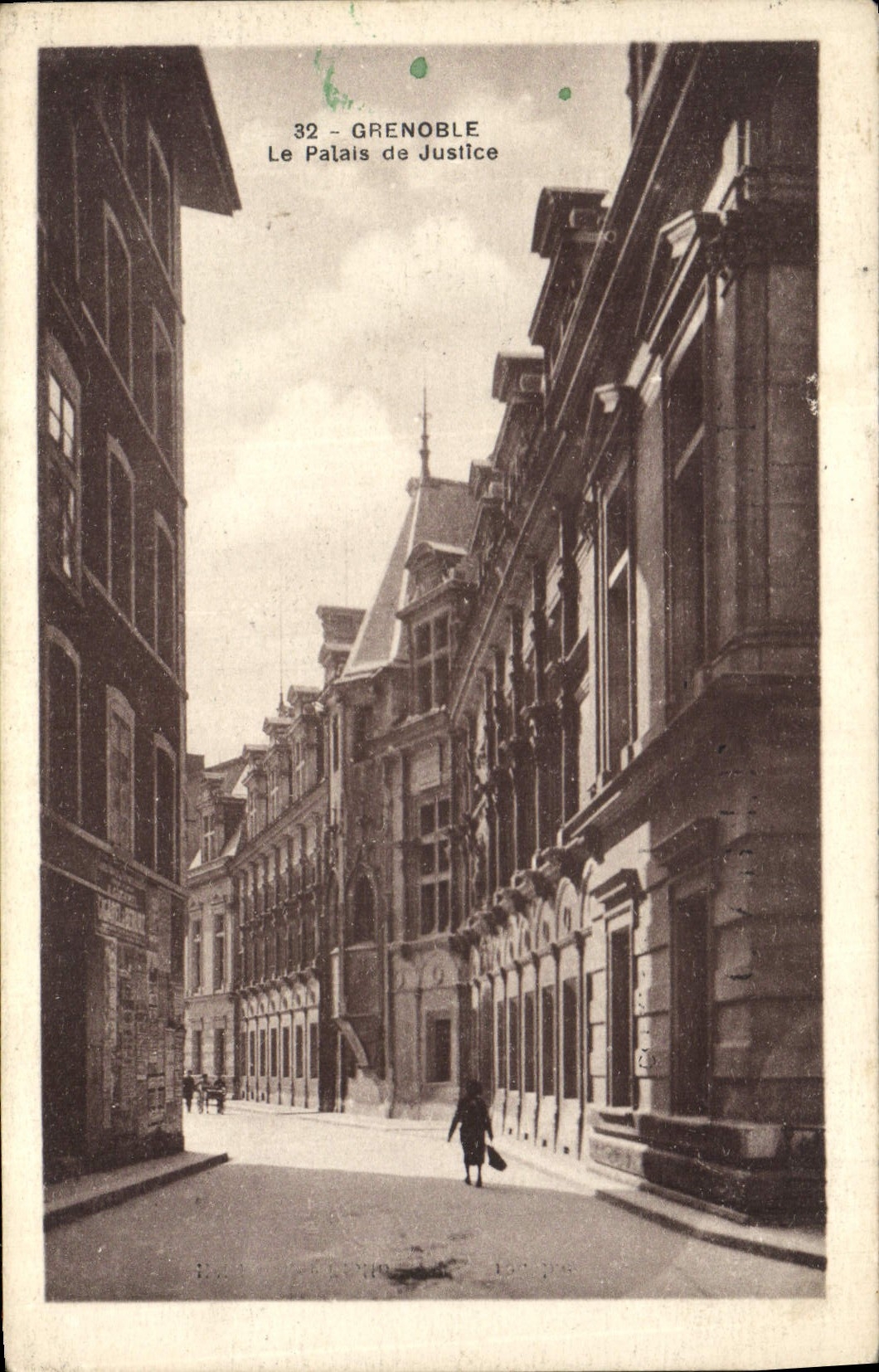 CPA Grenoble Le Palais de Justice 