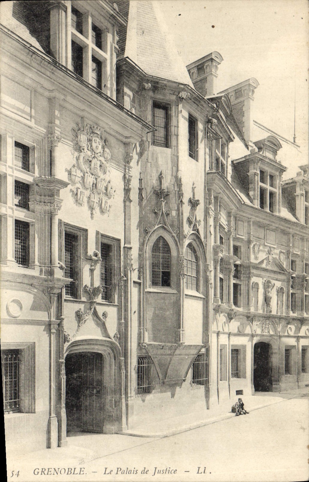 CPA Grenoble Le Palais de Justice 