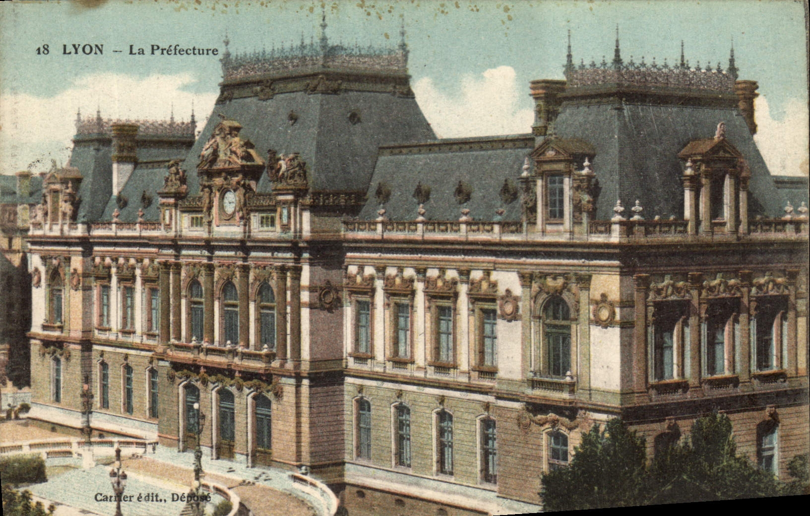 CPA Lyon La Prefecture 