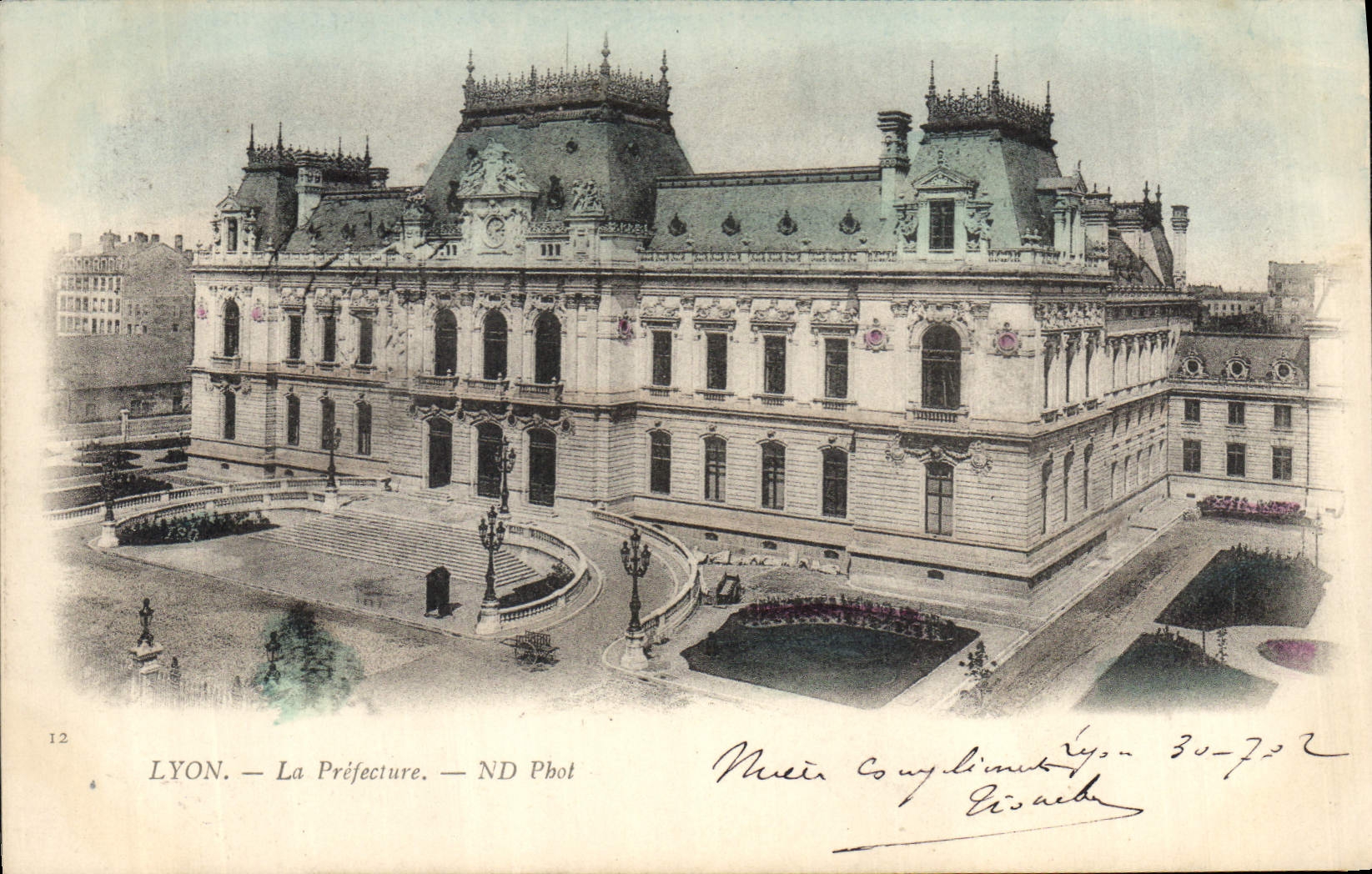 CPA Lyon La Prefecture 