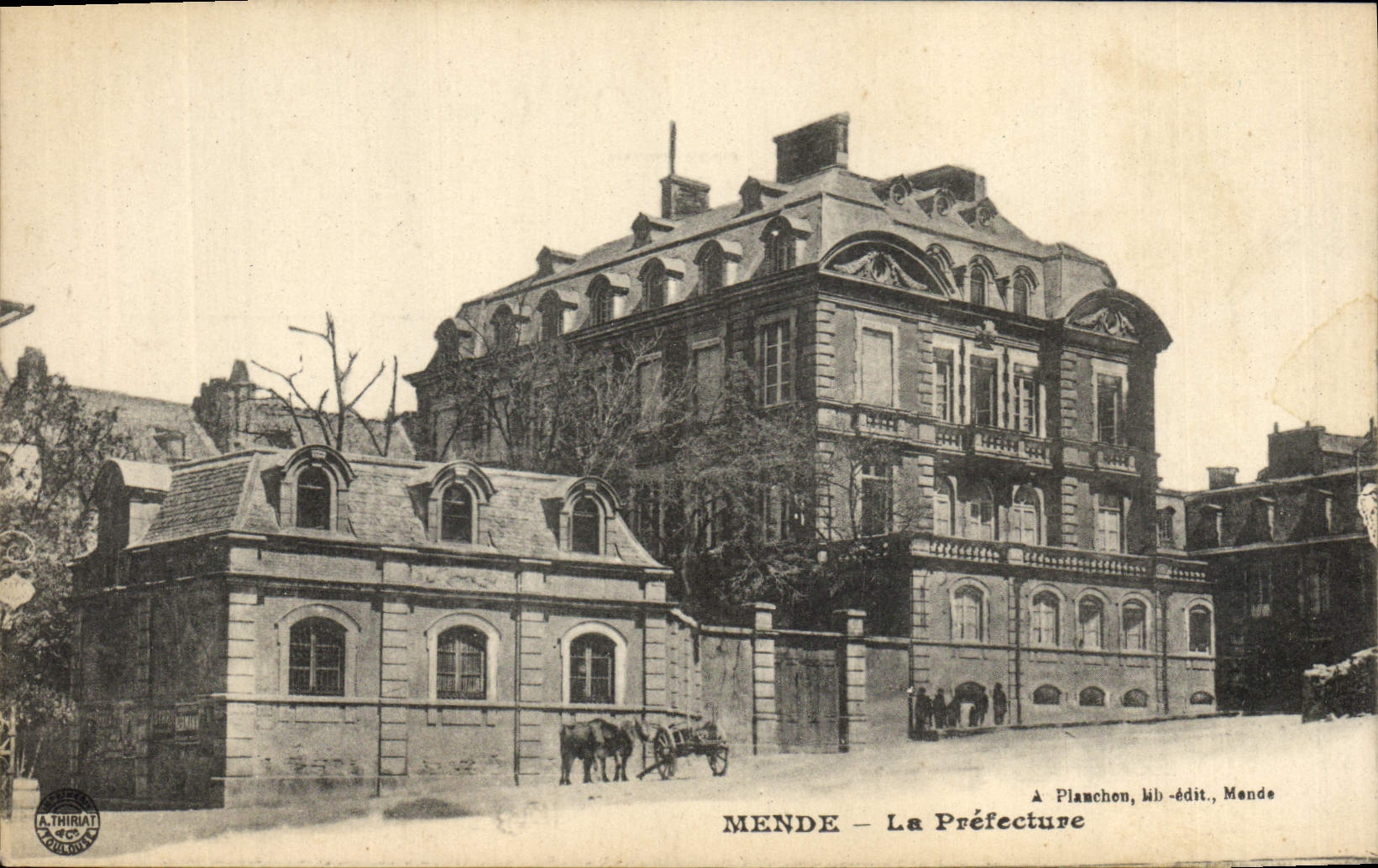 CPA Mende La Prefecture 