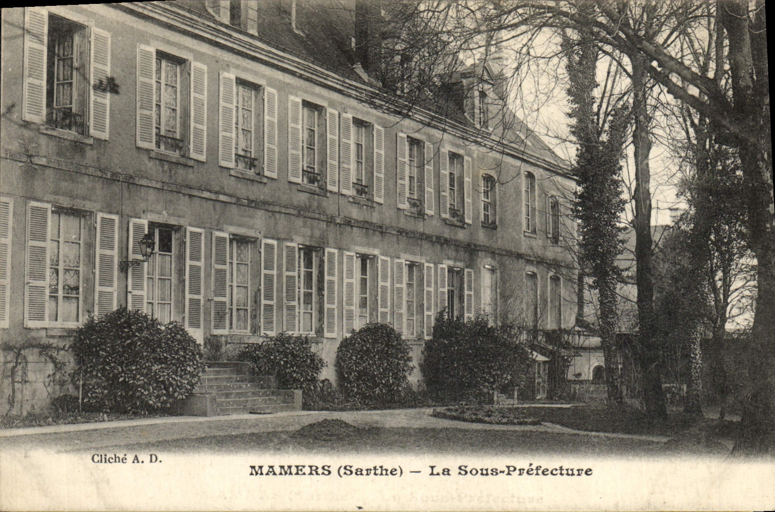 CPA Mamers (Sarthe) La Sous Prefecture 