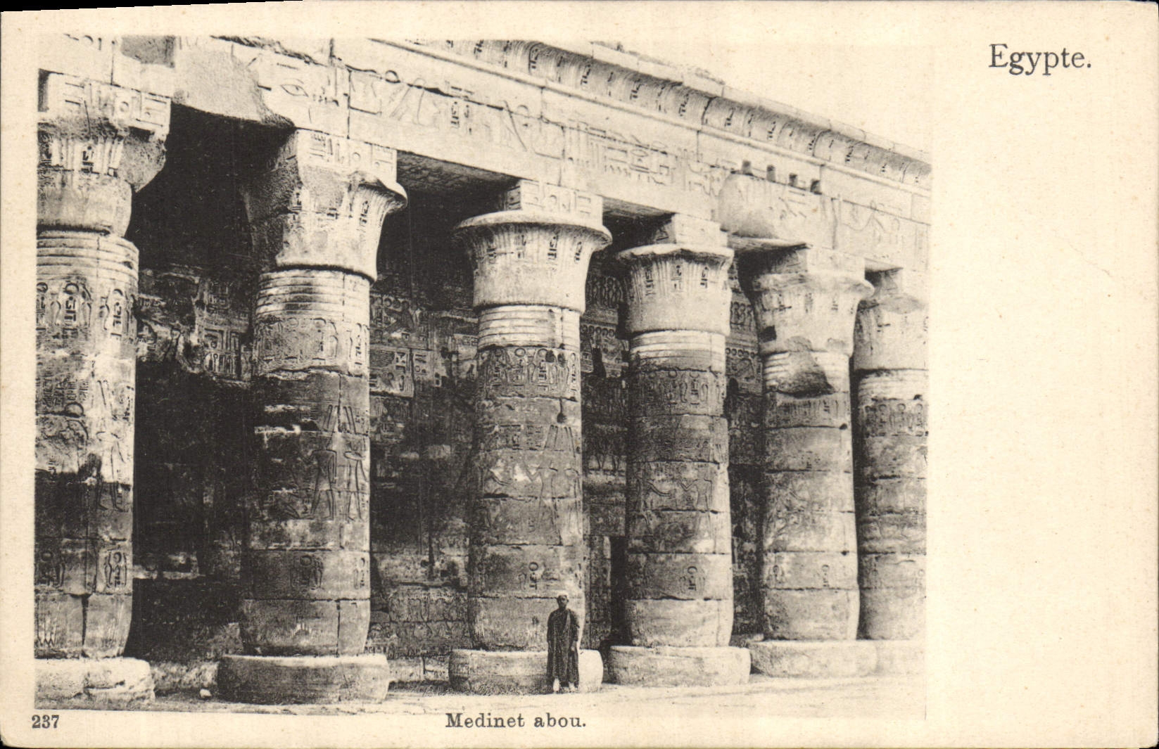 CPA Egypt Egypte Egypte Medinet abou