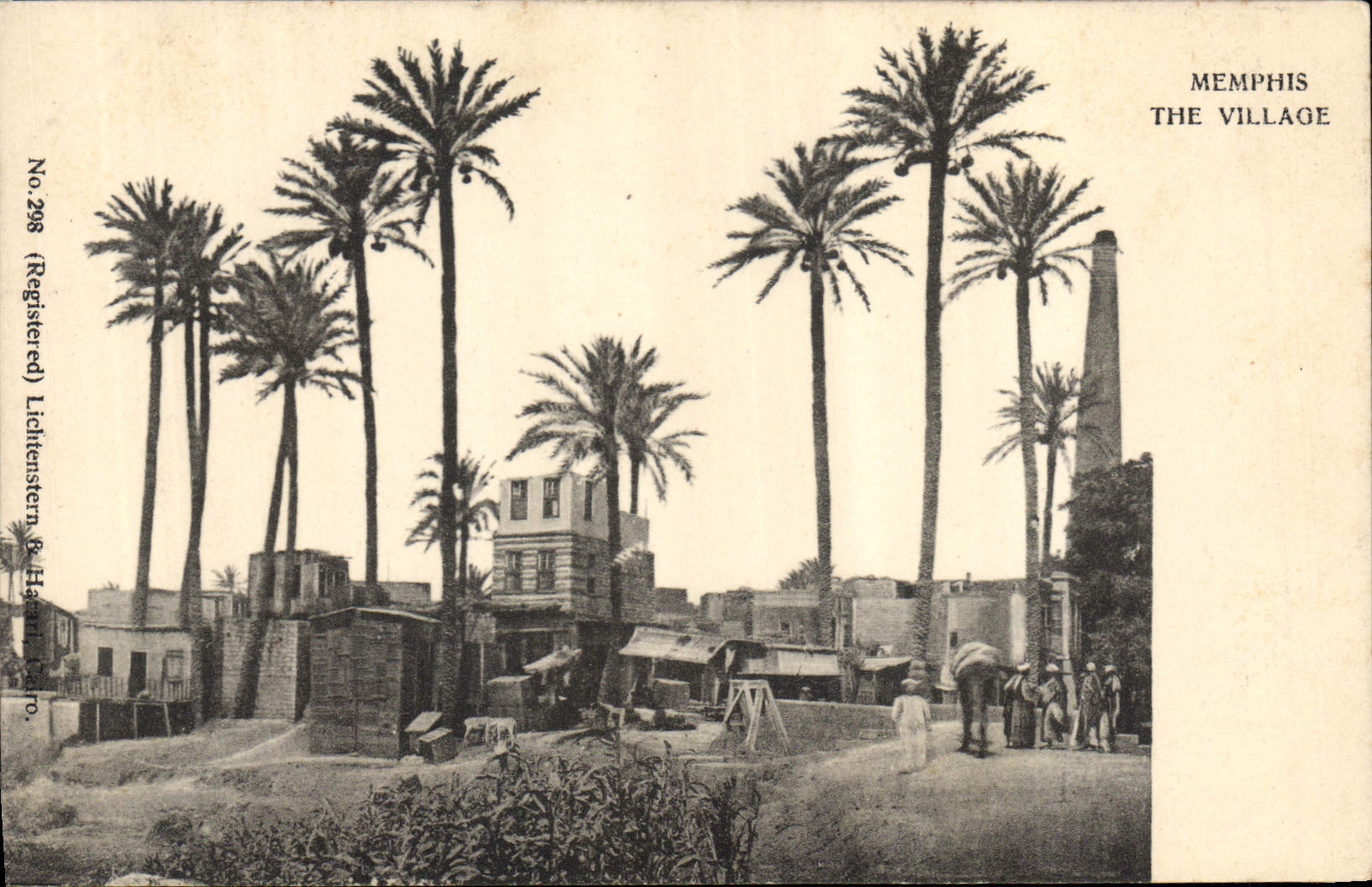 CPA Egypt Egypte Memphis The Village