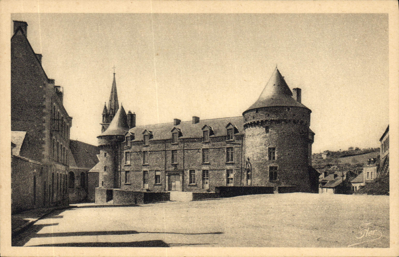 CPA Sille le Guillaume (Sarthe) Le Chateau 