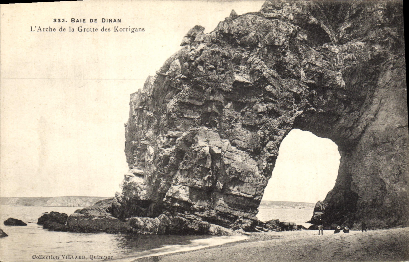 CPA Baie de Dinan L'Arche de la Grotte des Korrigans 