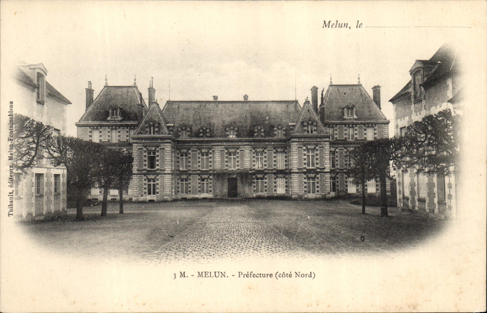CPA Melun Prefecture cote Nord 