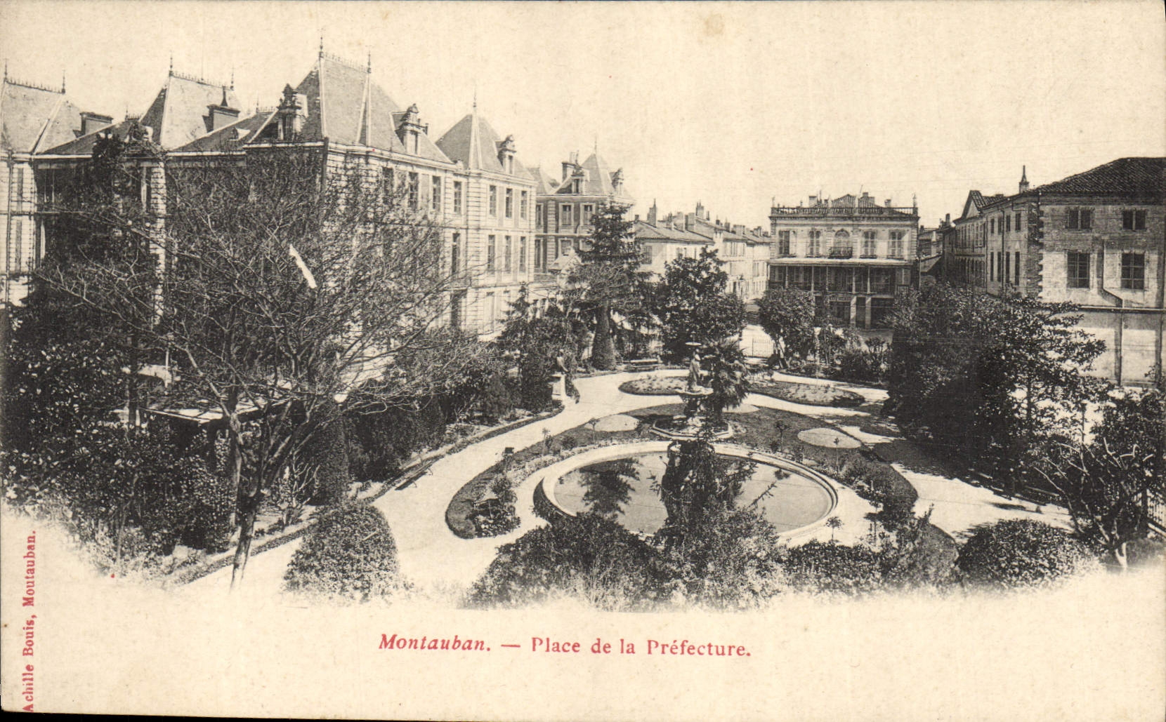 CPA Montauban Place de la Prefecture 