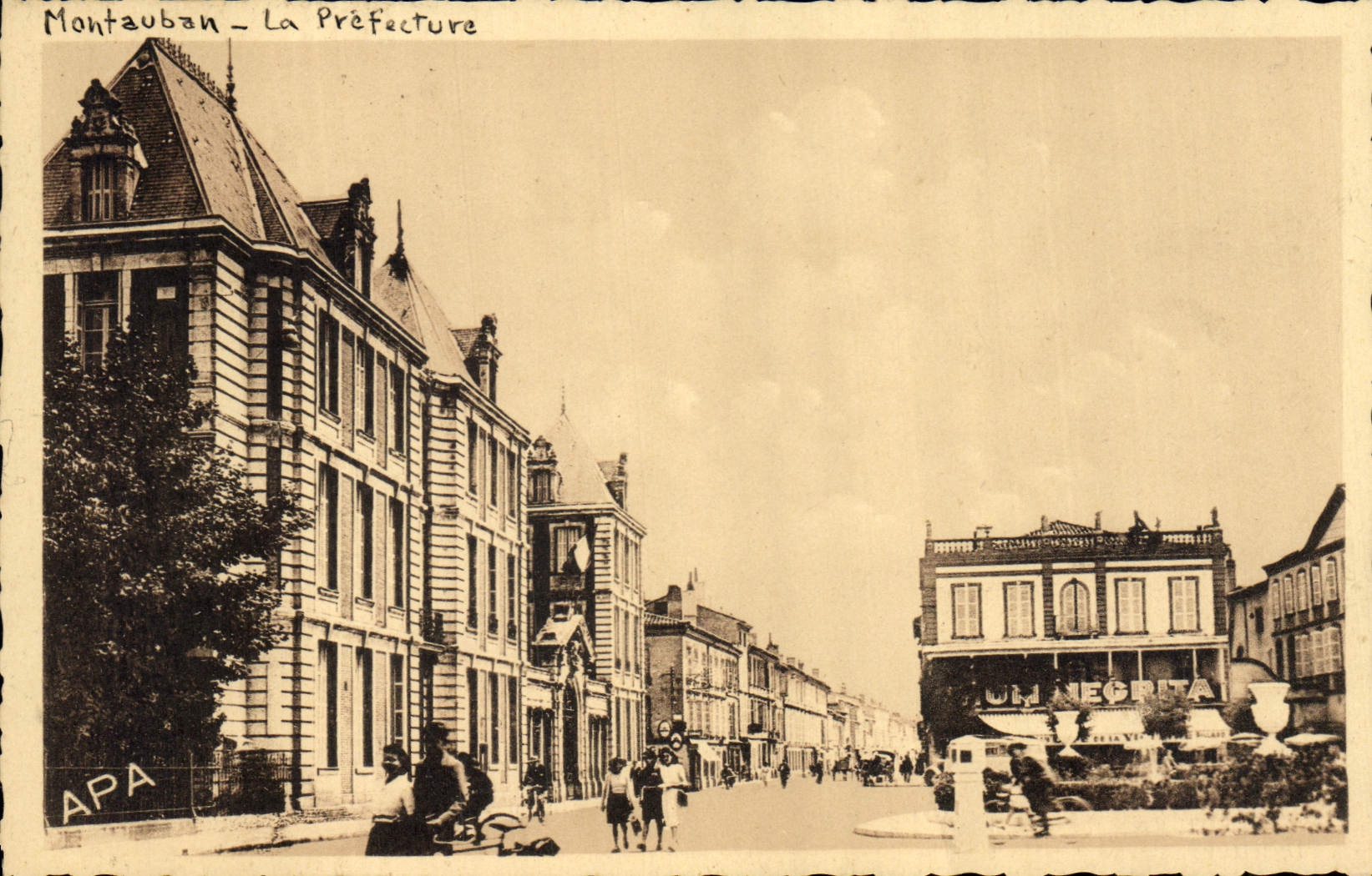 CPA Montauban la Prefecture 