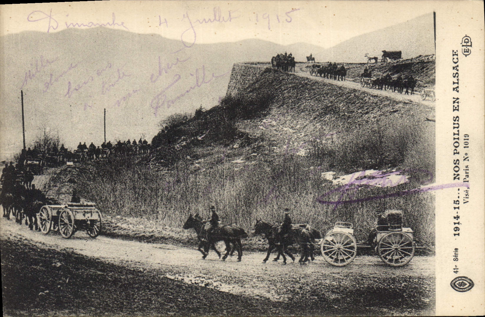 CPA Militaria Guerre de 1914 1915 Pexonne 