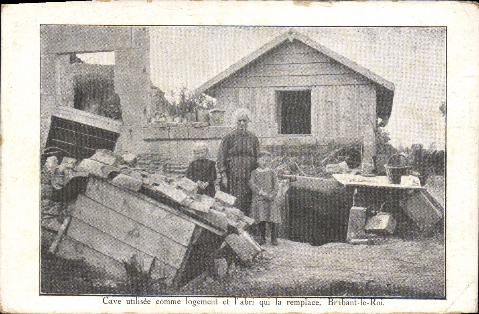 CPA Militaria La guerre en Lorraine Seicheprey 
