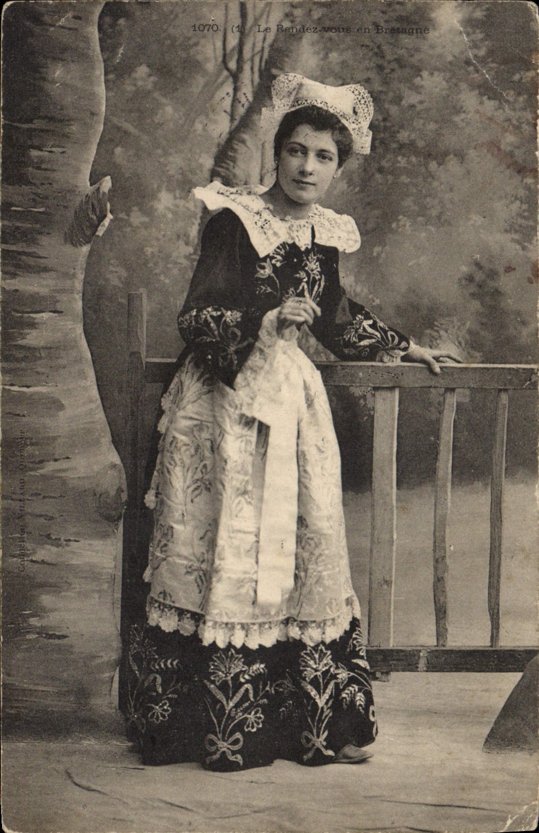 CPA Folklore Bretagne 