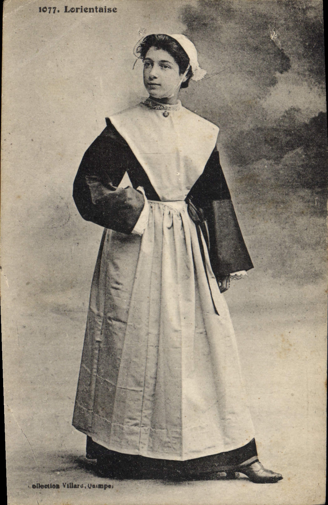 CPA Folklore Lorientaise 