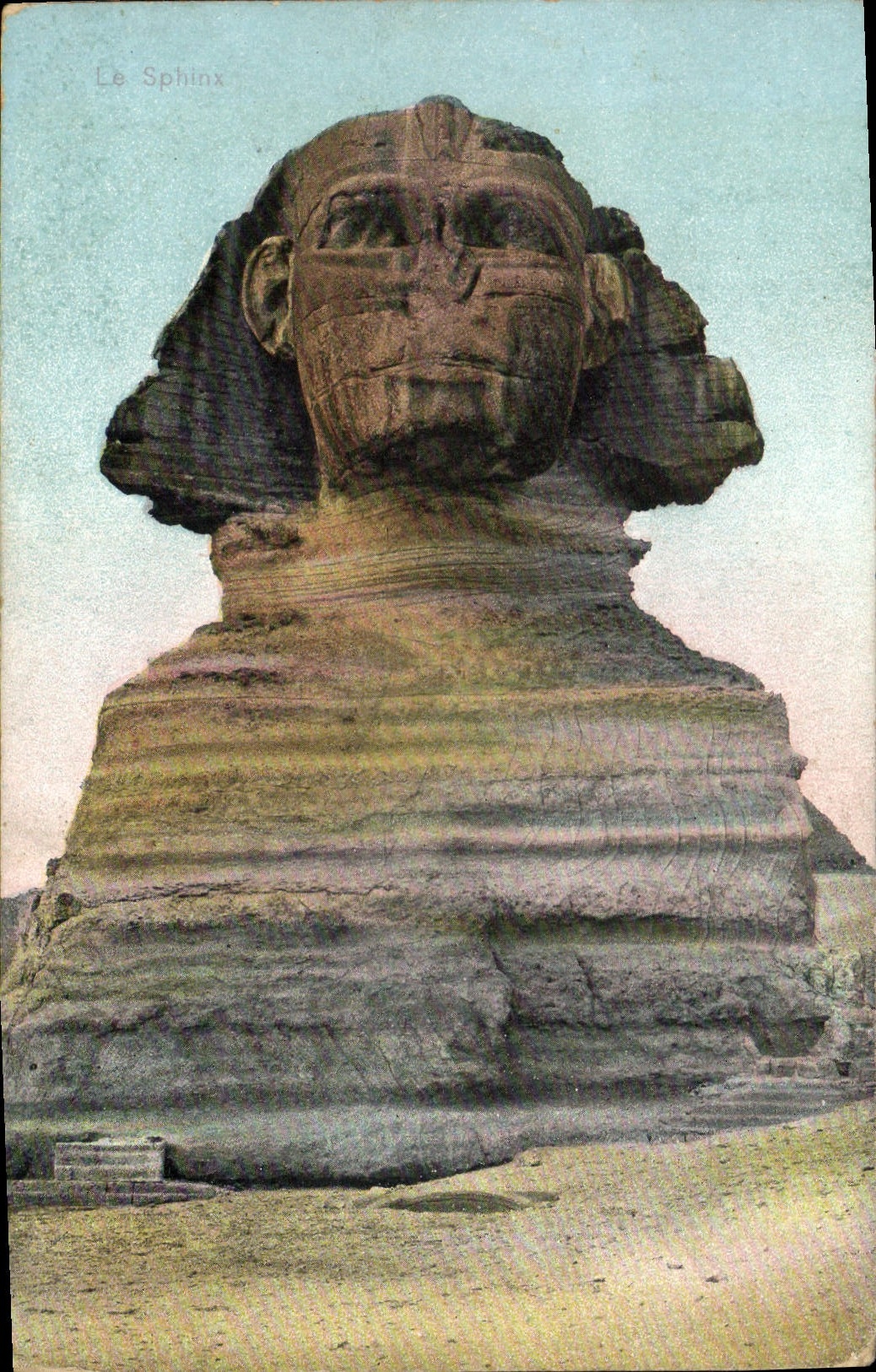 CPA Egypte Egypt Le Sphinx 