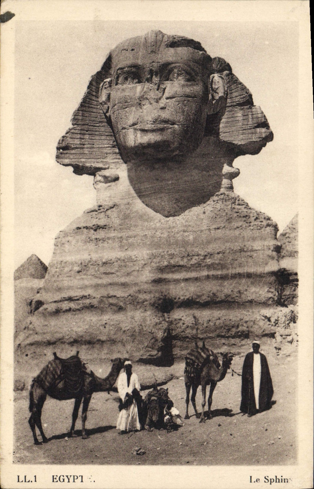 CPA Egypte Egypt Le Sphinx 