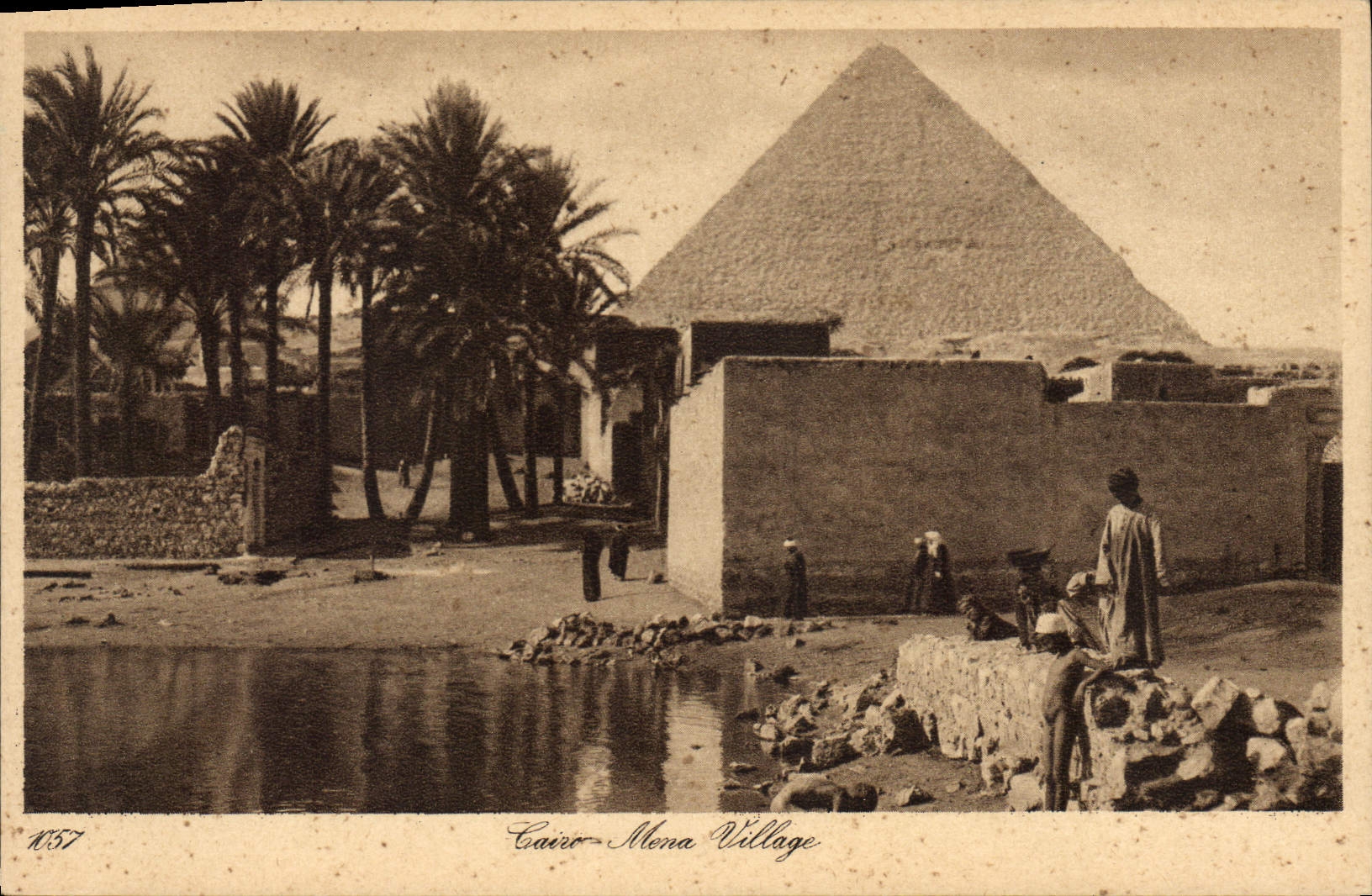 CPA Egypte Egypt Caire Mena Village