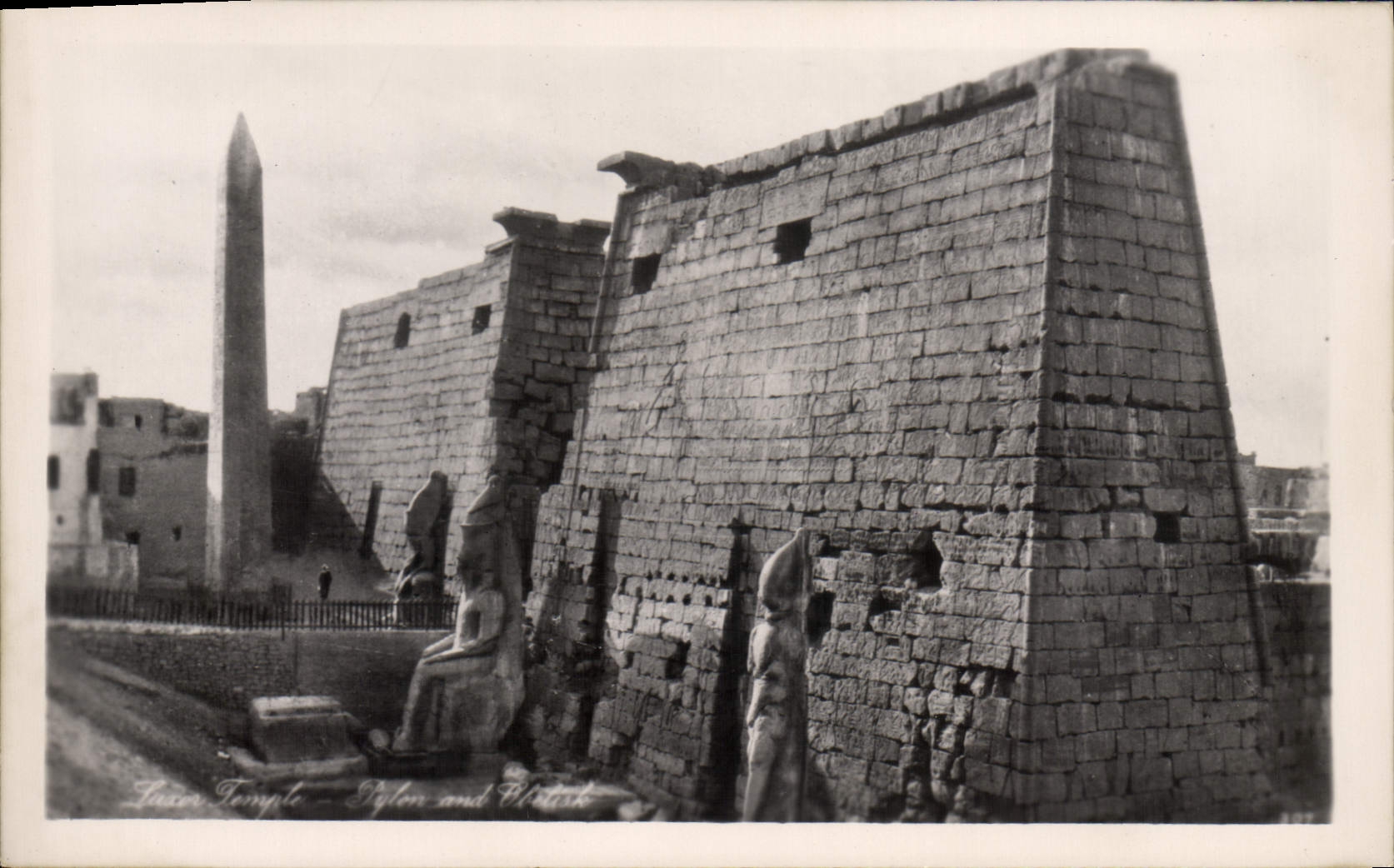 CPA Egypte Egypt Temple 