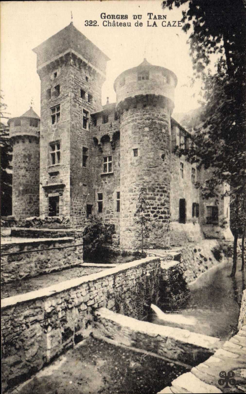CPA Gorges du Tarn Chateau de la Caze 