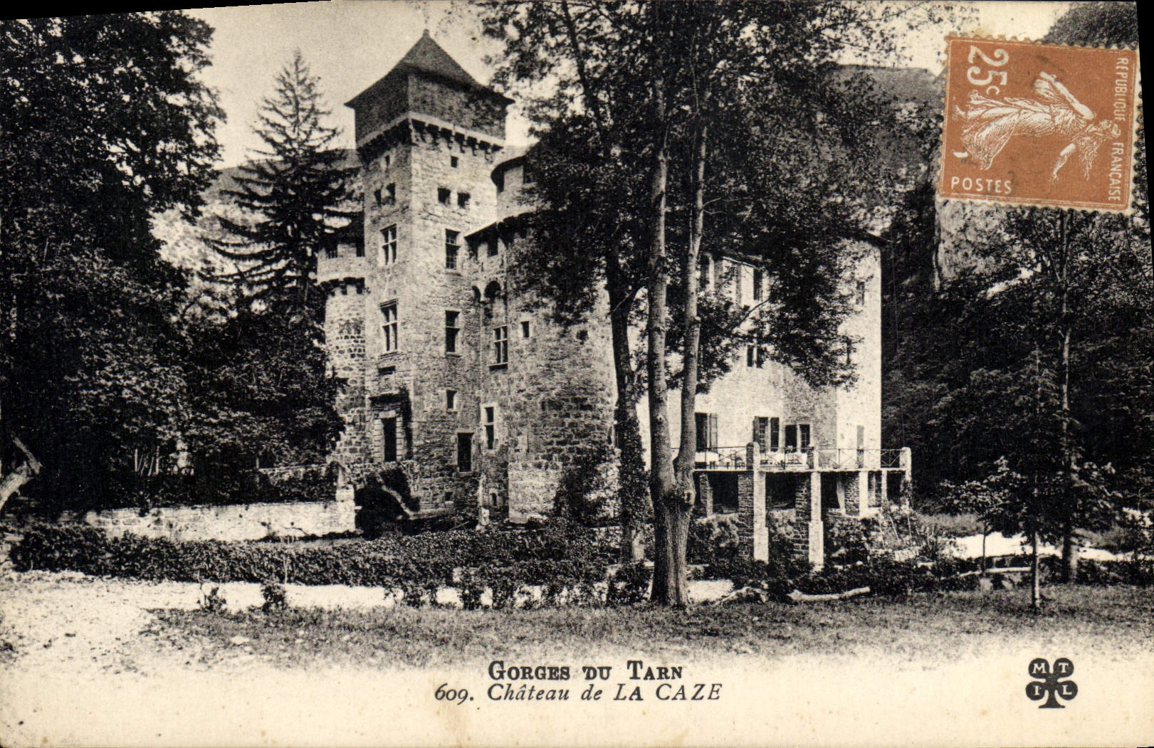 CPA Gorges du Tarn Chateau de la Caze 