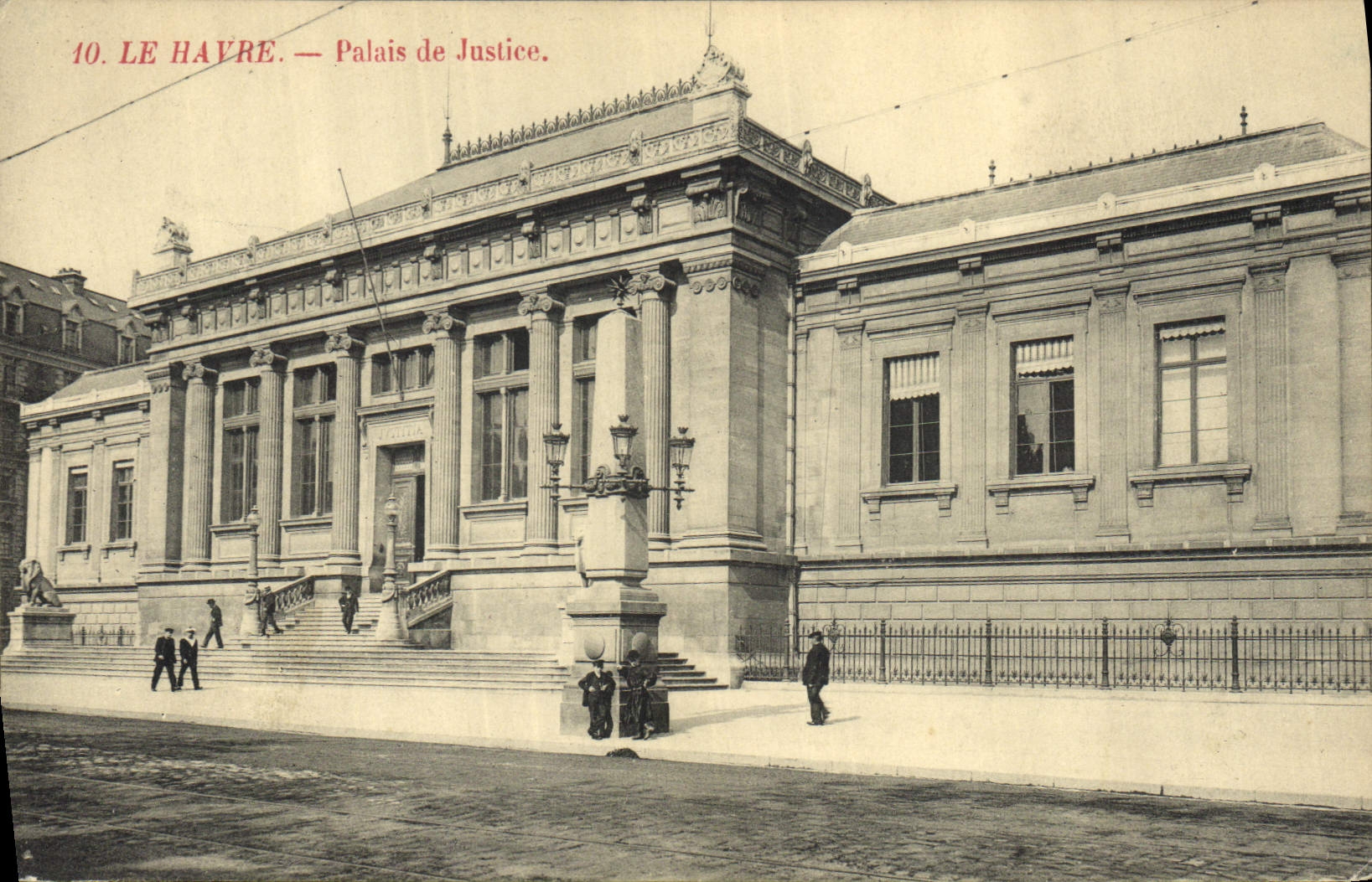 CPA Le Havre Palais de Justice 