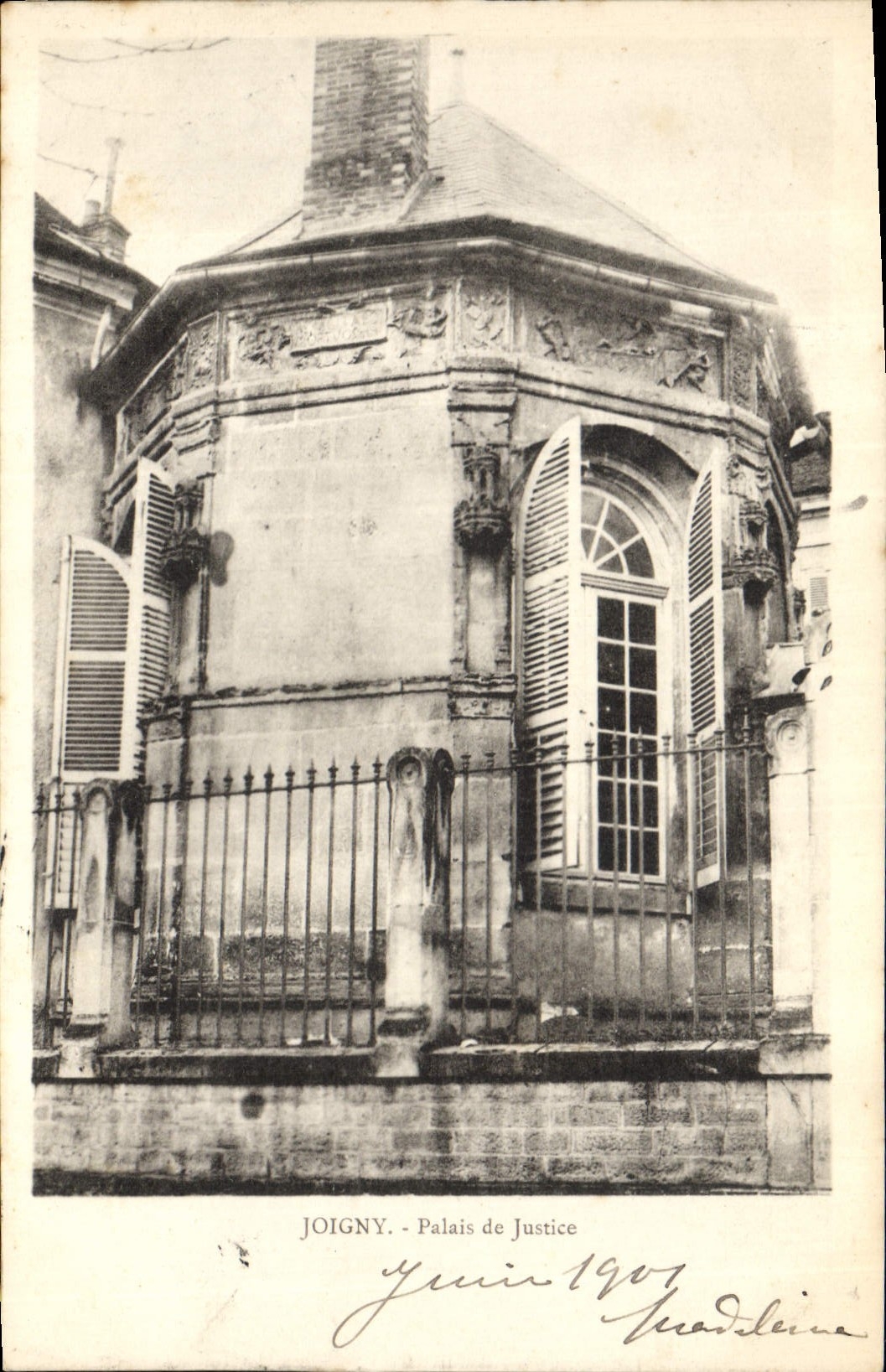 CPA Joigny Palais de Justice 