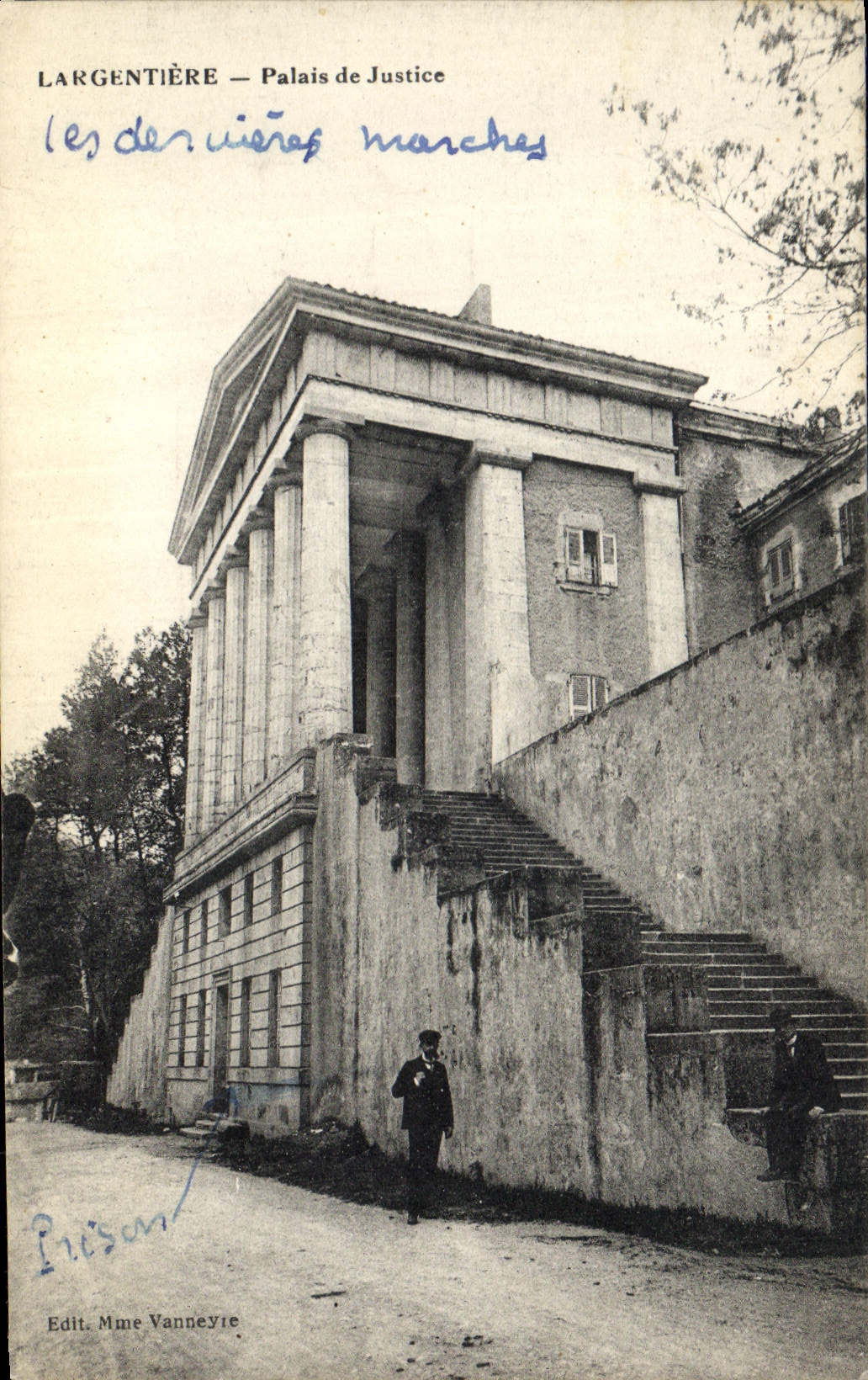 CPA Largentiere Palais de Justice 