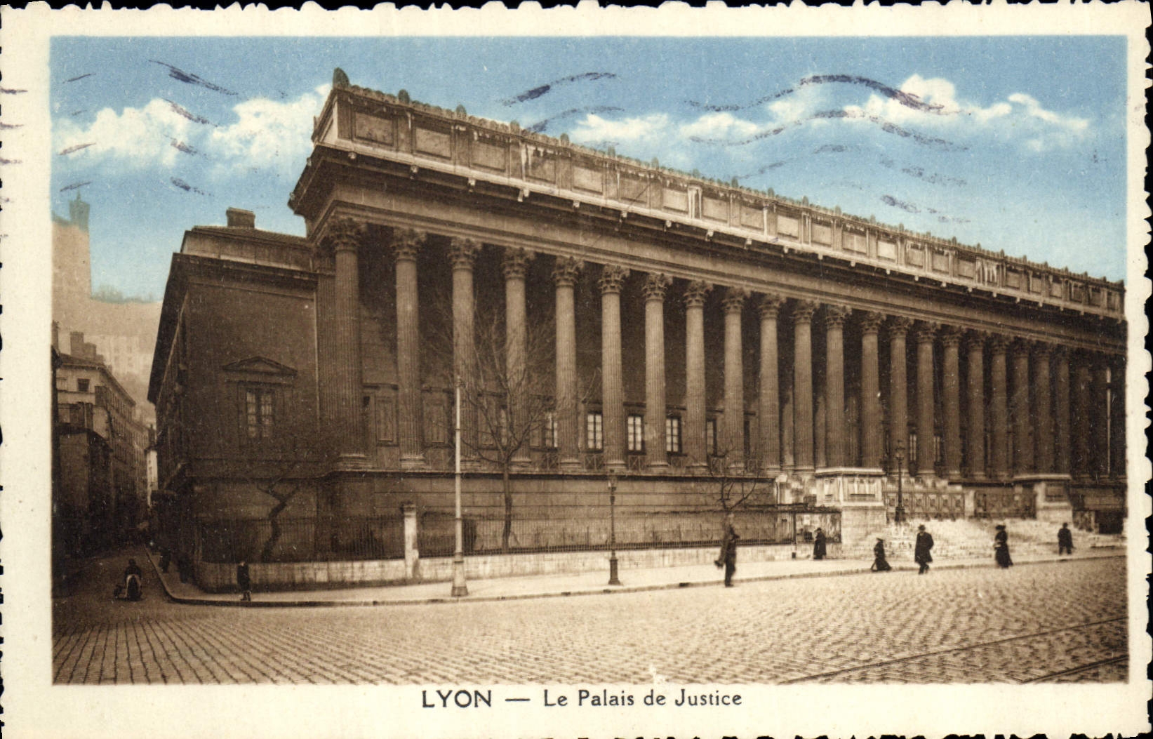 CPA Lyon Le Palais de Justice 