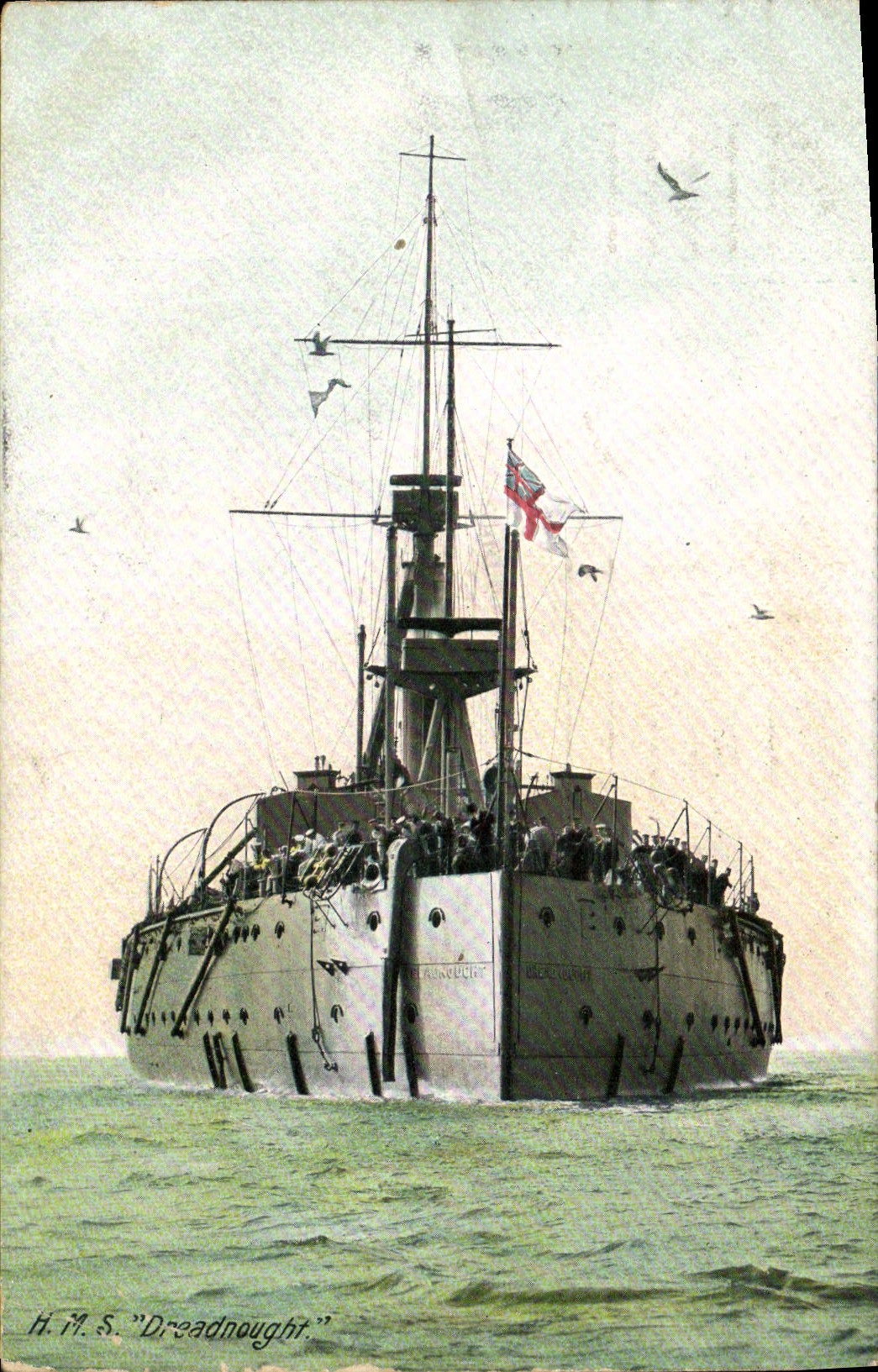 CPA Bateau de guerre HMS Dreadnought