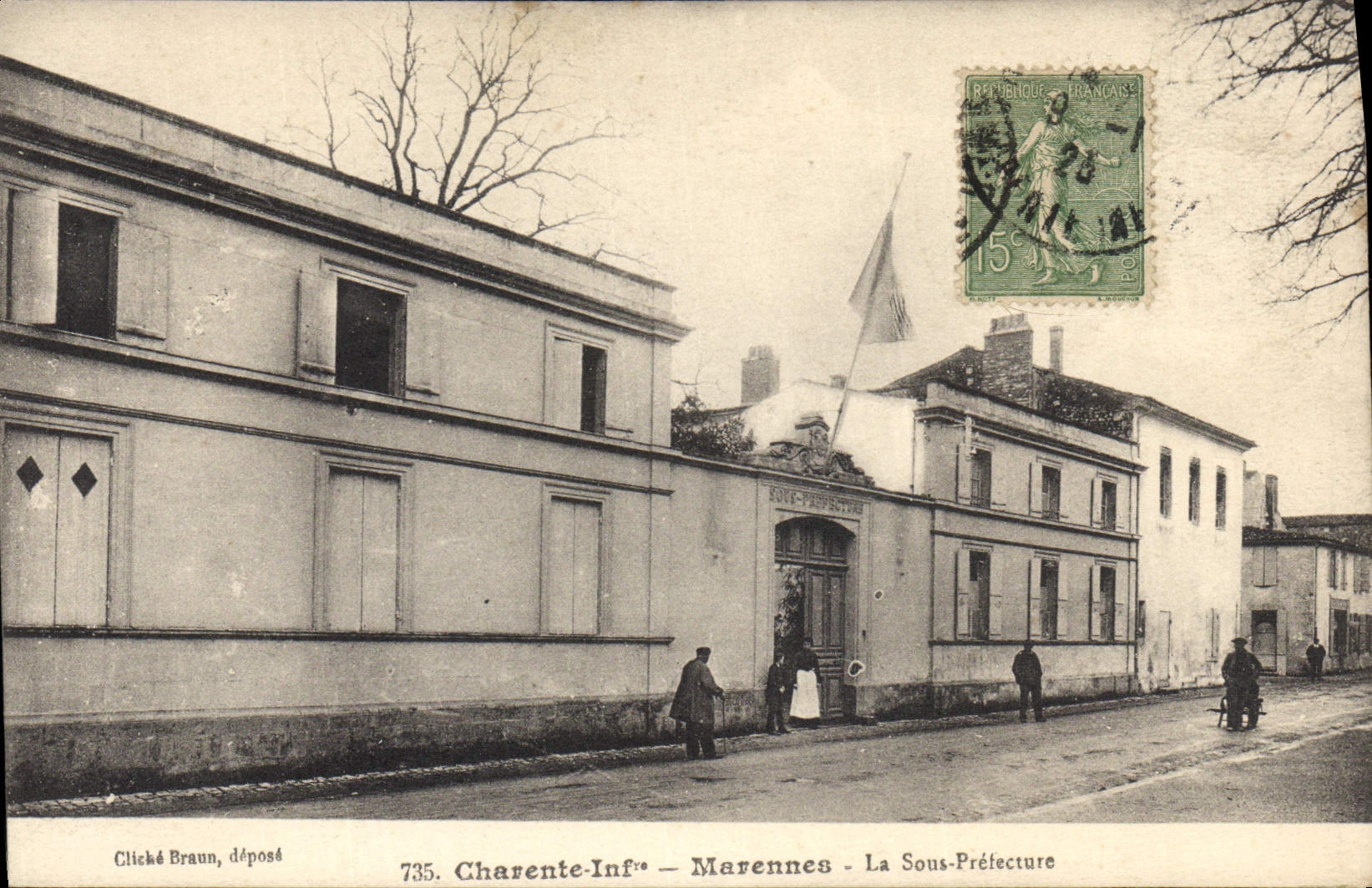 CPA Marennes La Sous Prefecture 