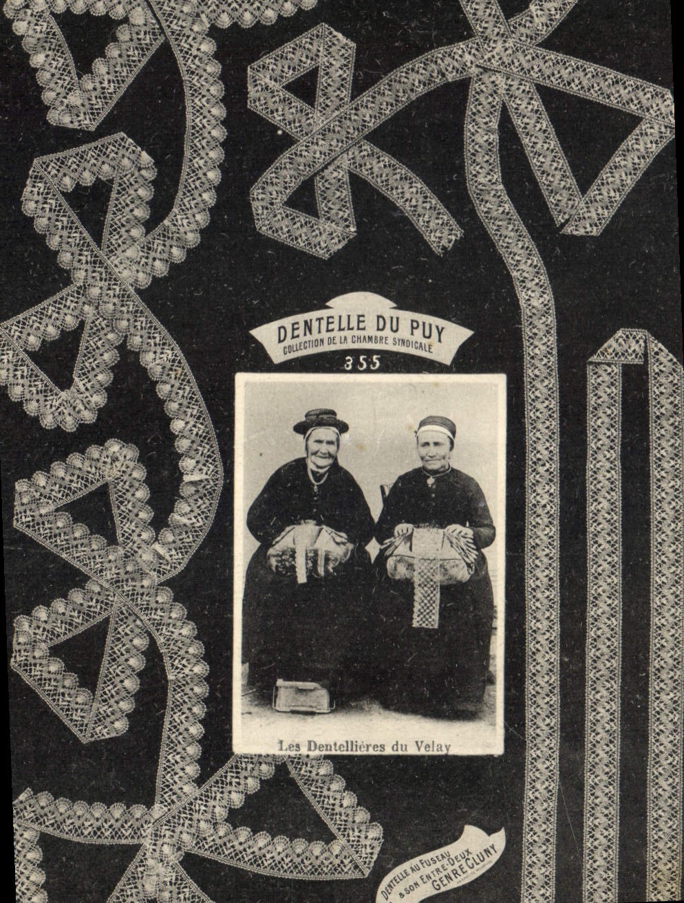 CPA Folklore Dentelle du Puy Dentellieres du Puy
