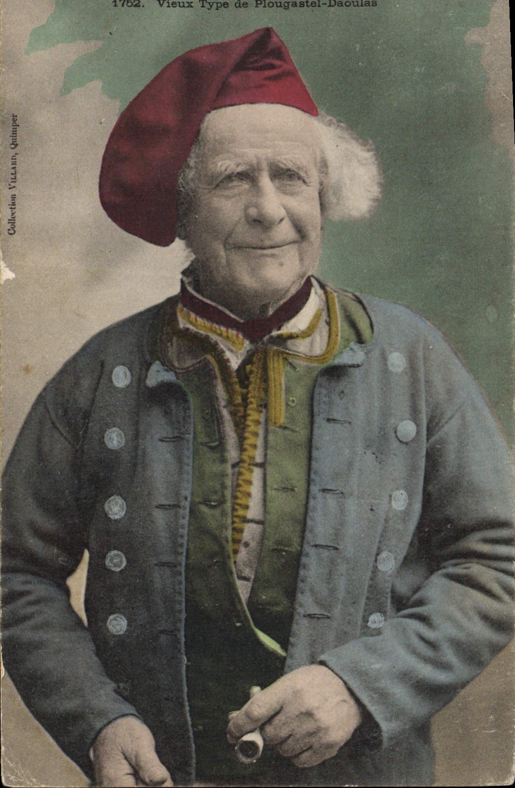 CPA Folklore Vieux type de Plougastel Daoulas