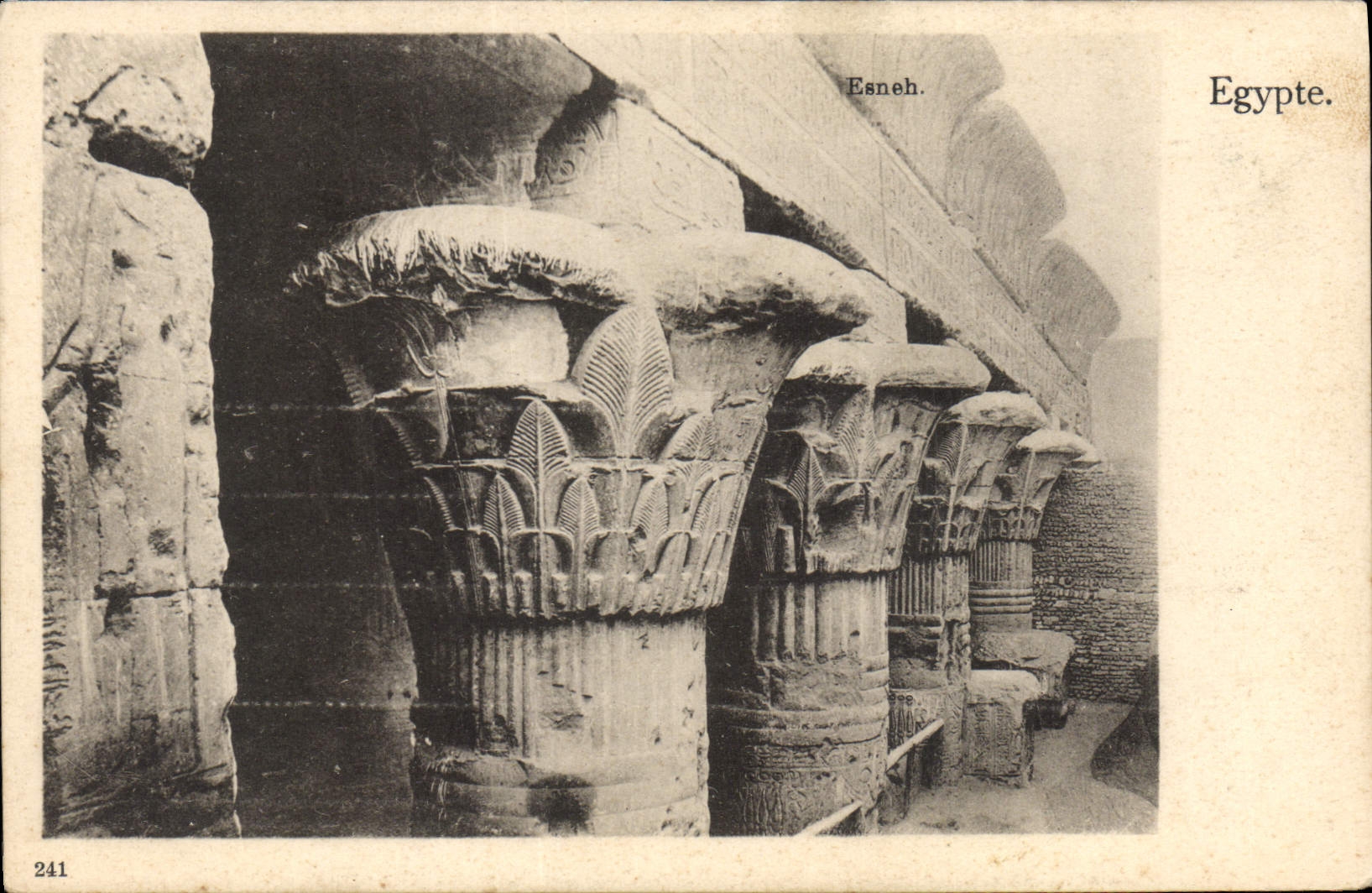 CPA Egypt Egypte Esneh