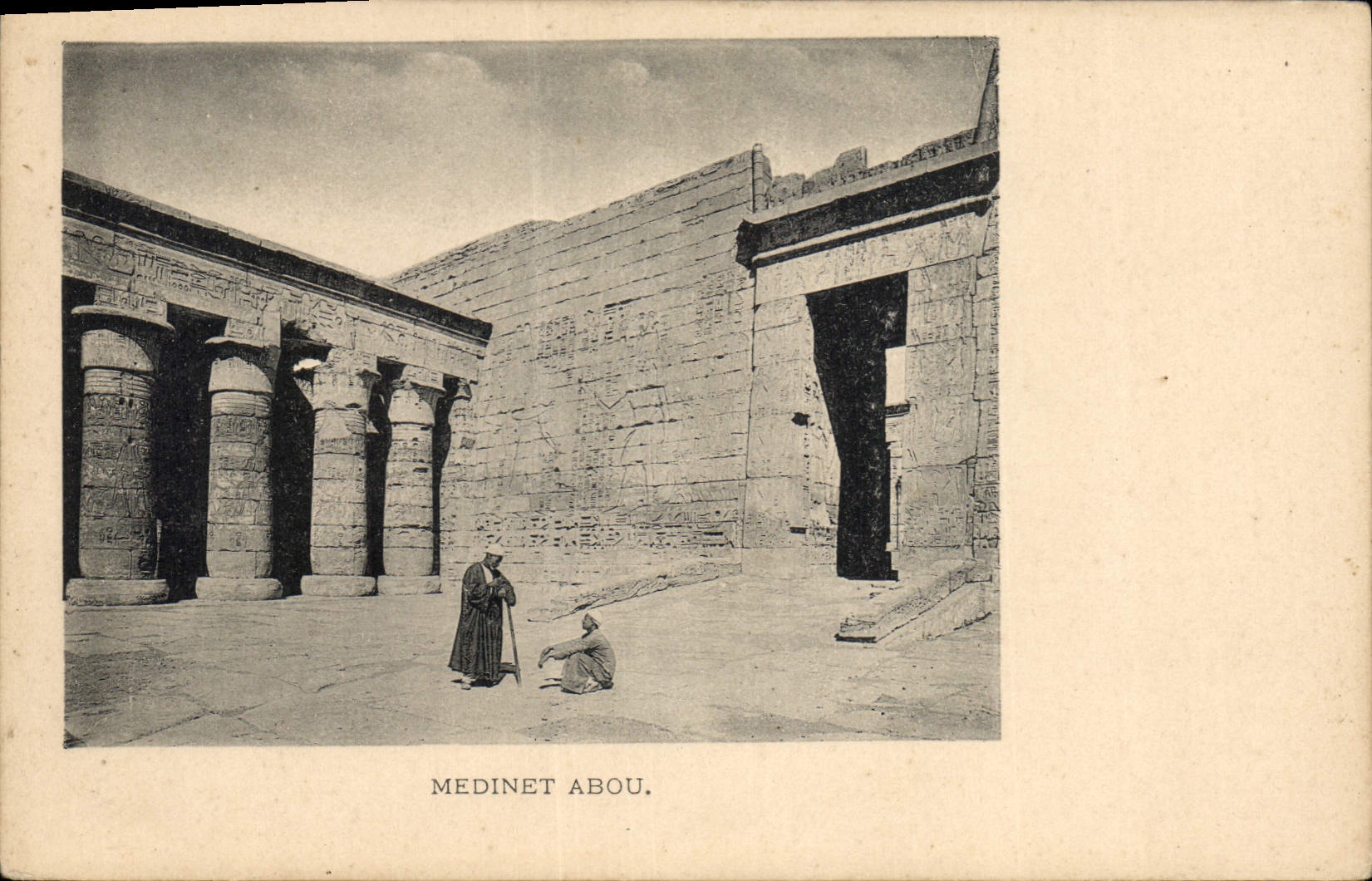 CPA Egypt Egypte Medinet Abou
