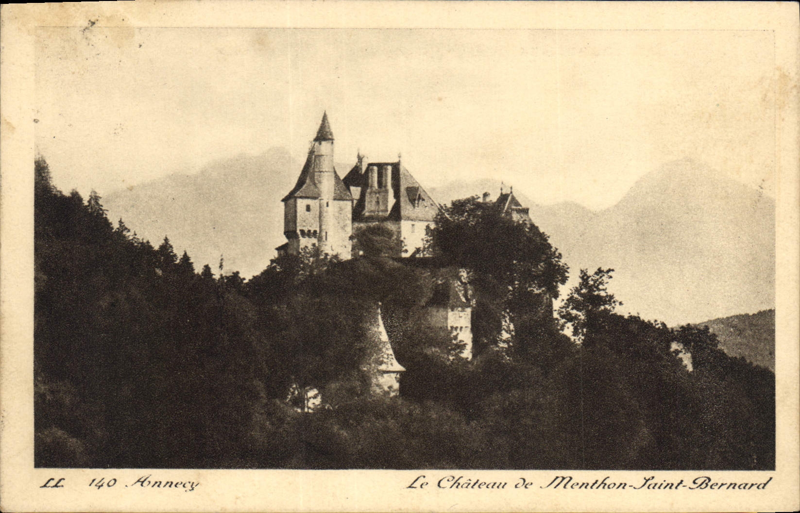CPA Chateau de Menthon Saint Bernard Annecy