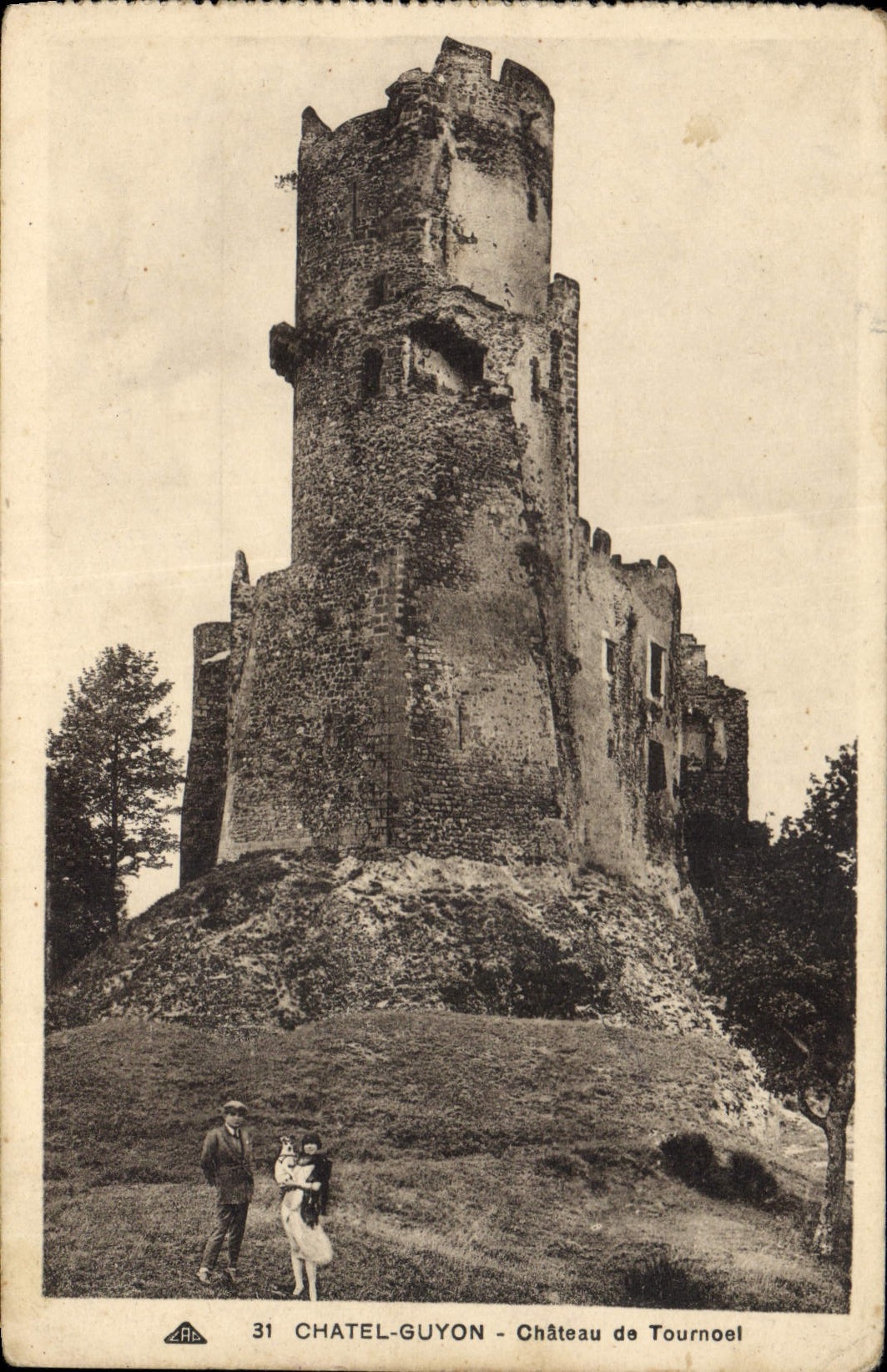 CPA Chateau de Tournoel Chatel Guyon