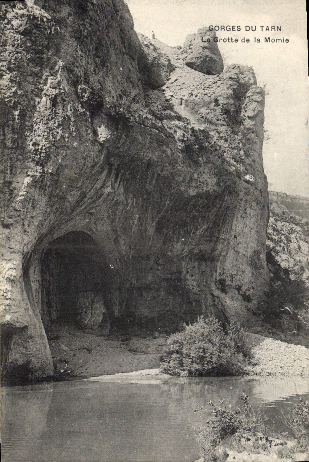 CPA Grotte de la monie Gorges du Tarn Grottes 