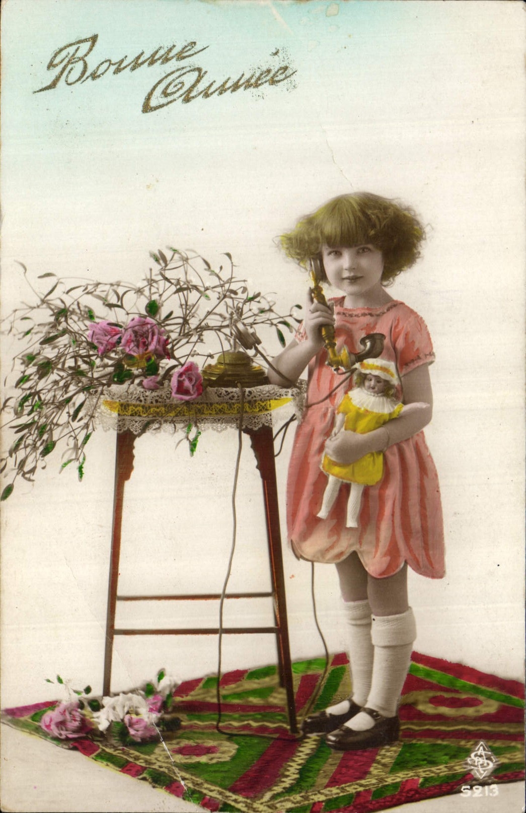 CPA Fantaisie Enfant Poupee 