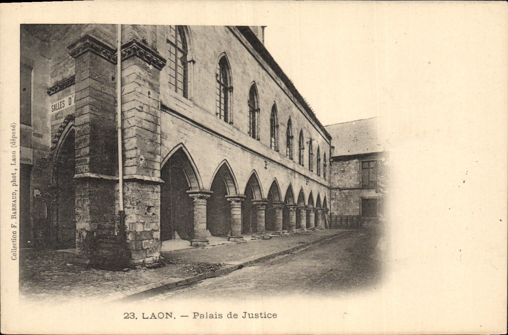 CPA Palais de justice Laon