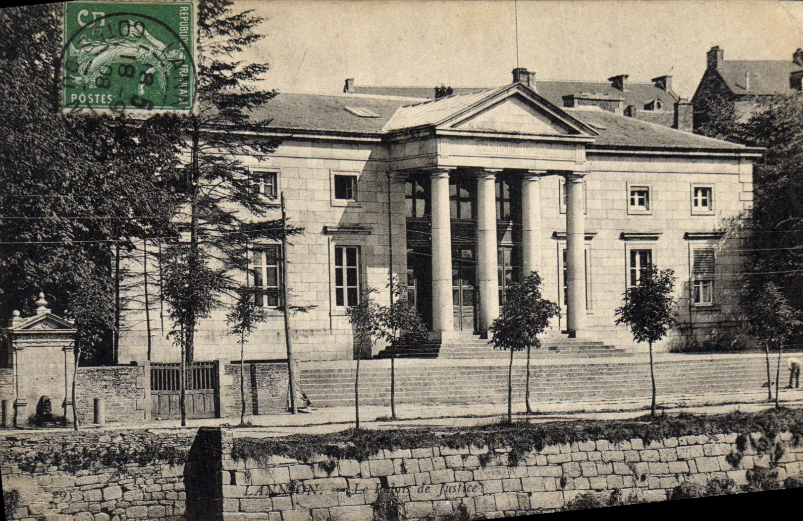 CPA Palais de justice Lannion