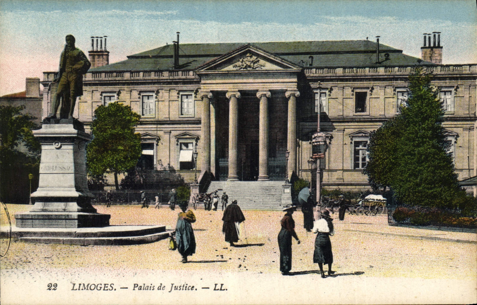 CPA Palais de justice Limoges