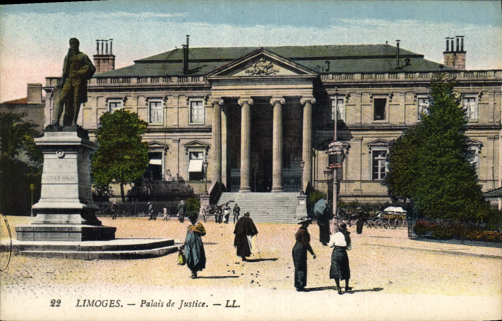 CPA Palais de justice Limoges