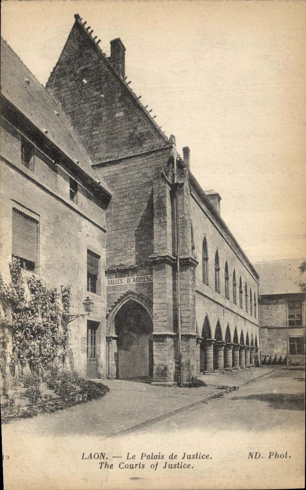 CPA Palais de justice Laon