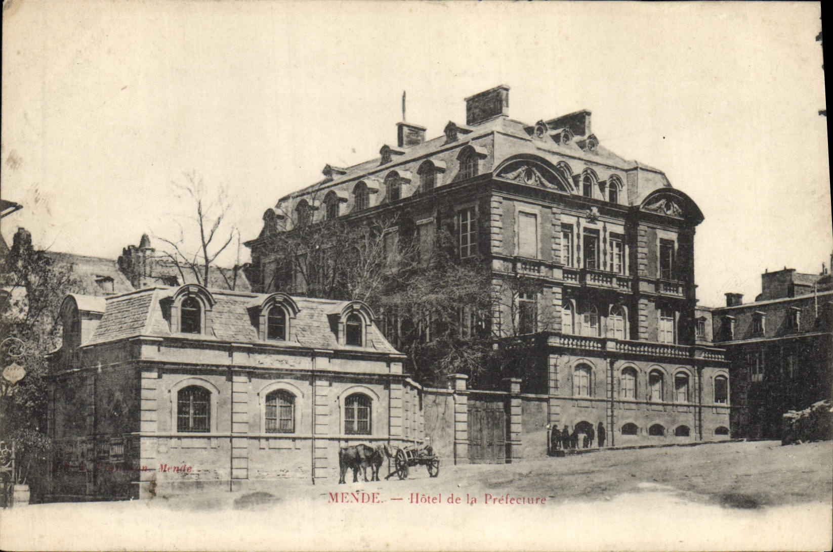 CPA Mende Hotel de la Prefecture 