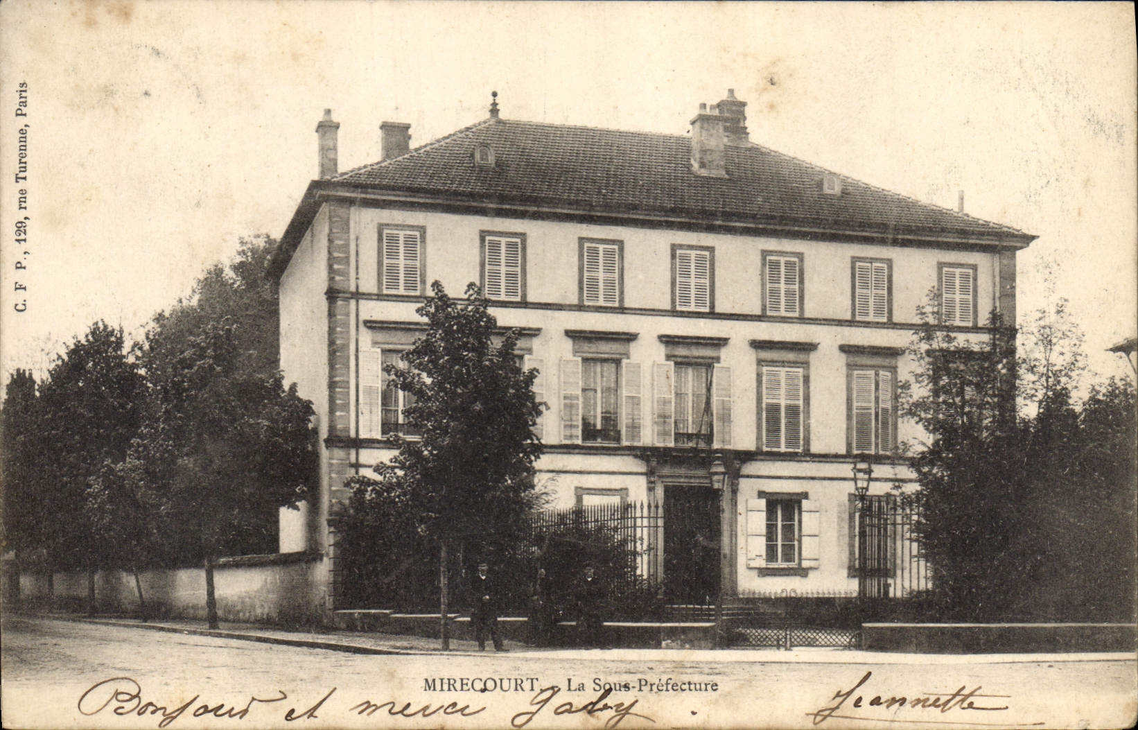 CPA Mirecourt Sous Prefecture 