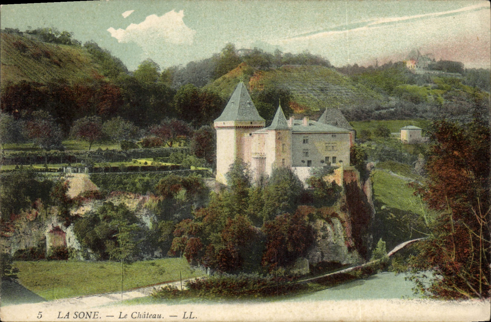 CPA Chateau La Sone