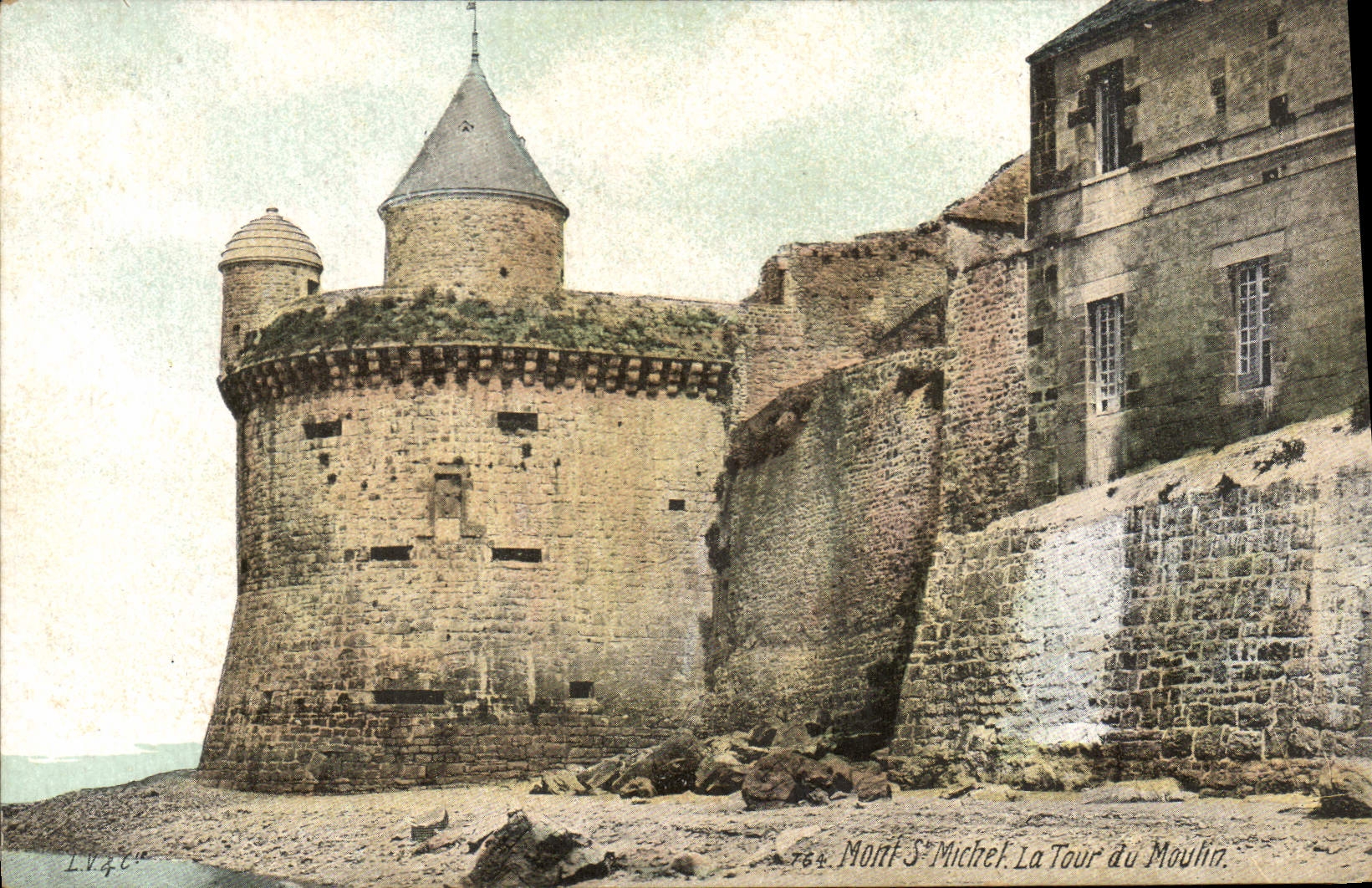 CPA Chateau Mont St Michel La Tour du Moulin