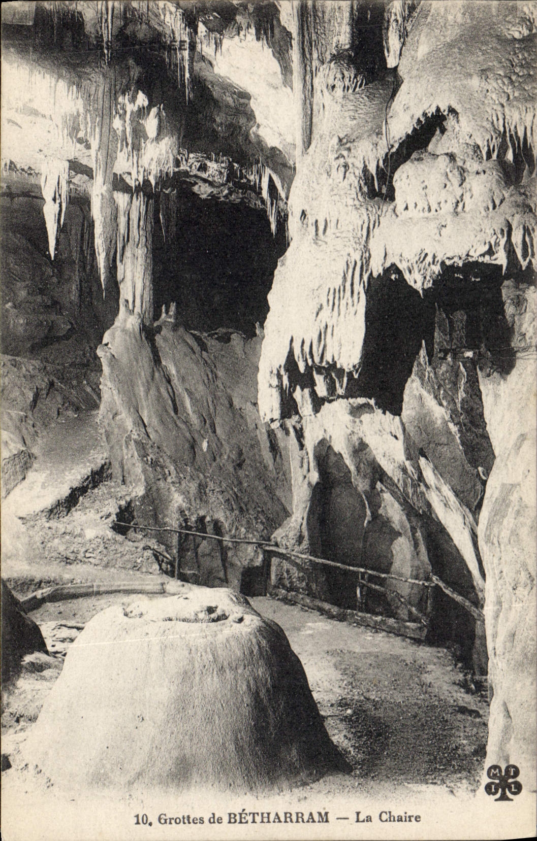 CPA Grotte Grottes de Betharram La chaire