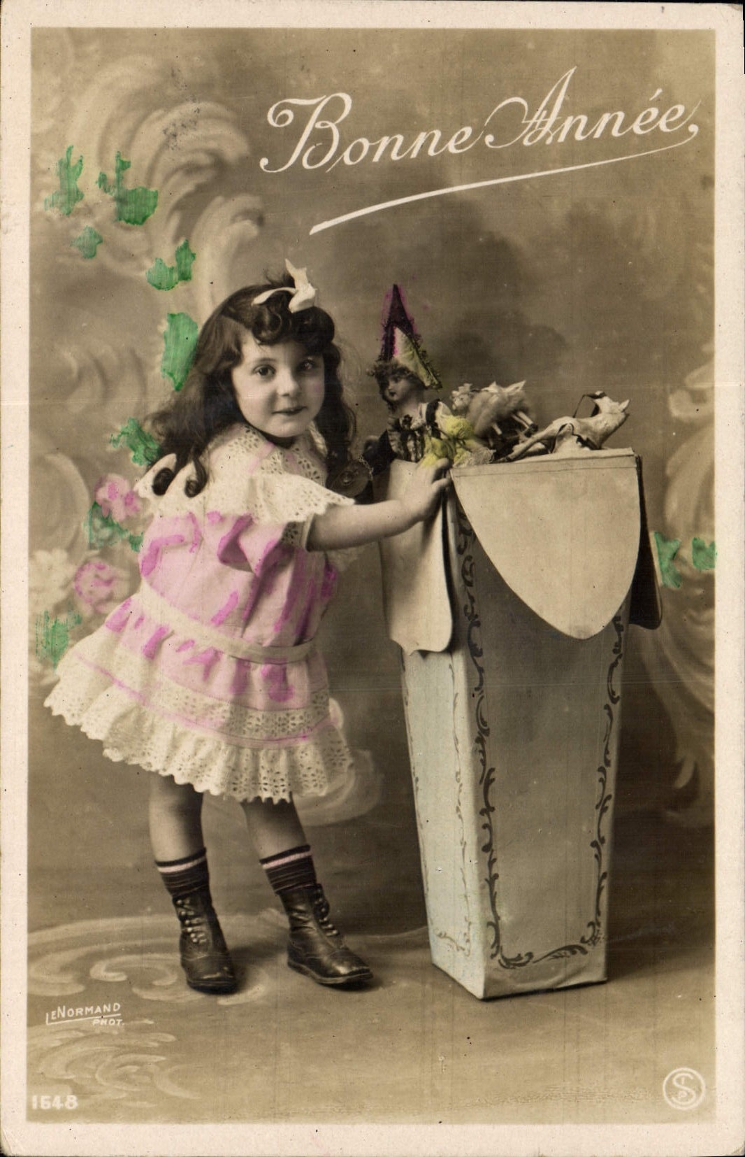 CPA Fantaisie Enfant Poupee 