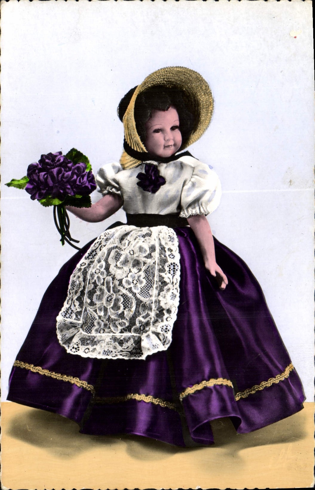 CPM Fantaisie Dihorpin Toulouse Poupee
